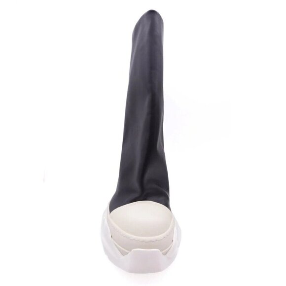 Rick Owens DRKSHDW Fogachine Sneak Boots 41 W11 M8 Black New - Picture 4 of 15